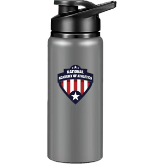 Aluminum Sports Water Bottle with Snap Lid