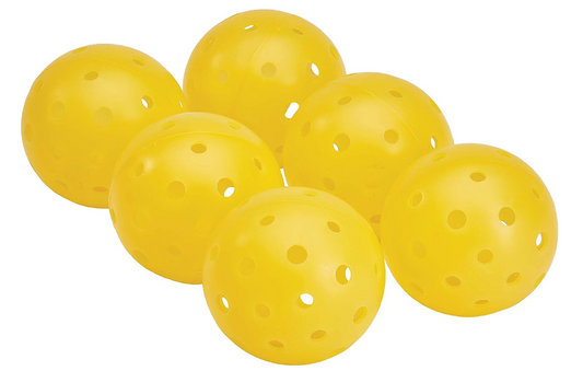 Pickleballs Pack of 6
